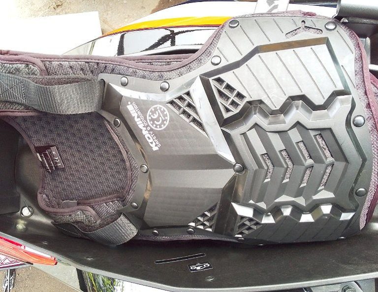 ボディプロタクター(胸部/脊椎)を買った│ワイバイクADV150