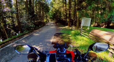 林道中丸線を走った(群馬県前橋市/赤城山)