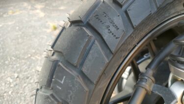 ティムソン(TIMSUN)TS871Rにリアタイヤ交換した